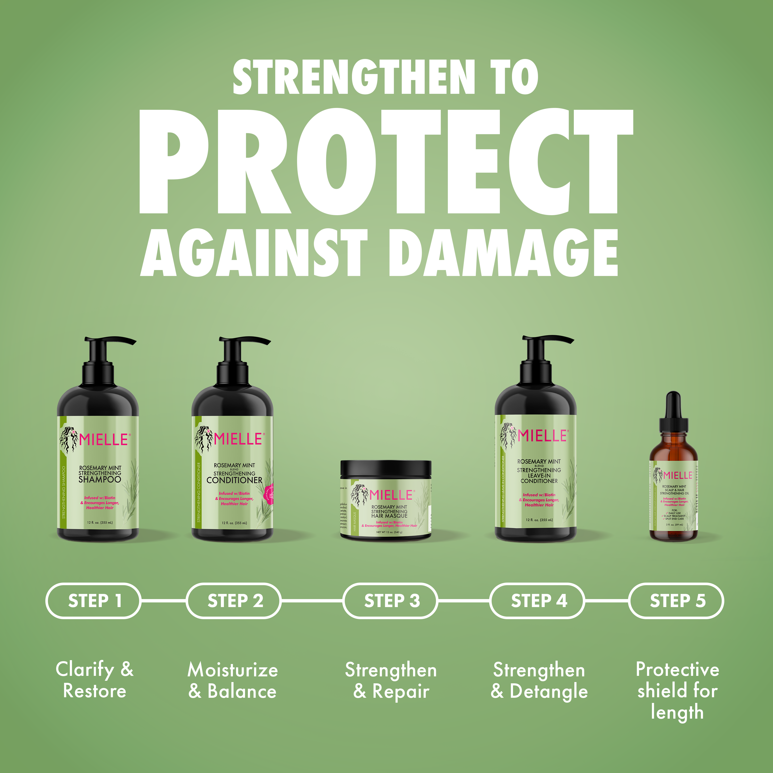 Rosemary Mint Strengthening Leave-In Conditioner